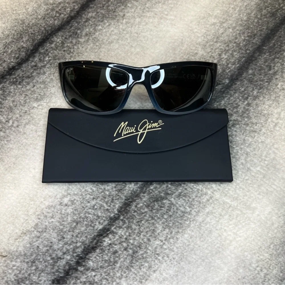 Maui Jim World Cup Marlin Polarized Wrap Sunglasses